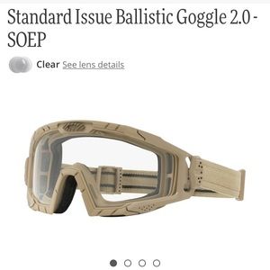 Oakley SI Ballistic Goggle 2.0